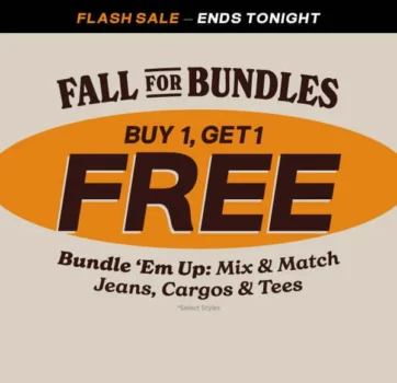 Bluenotes and Aeropostale Canada: Buy One Get One Free Flash Sale